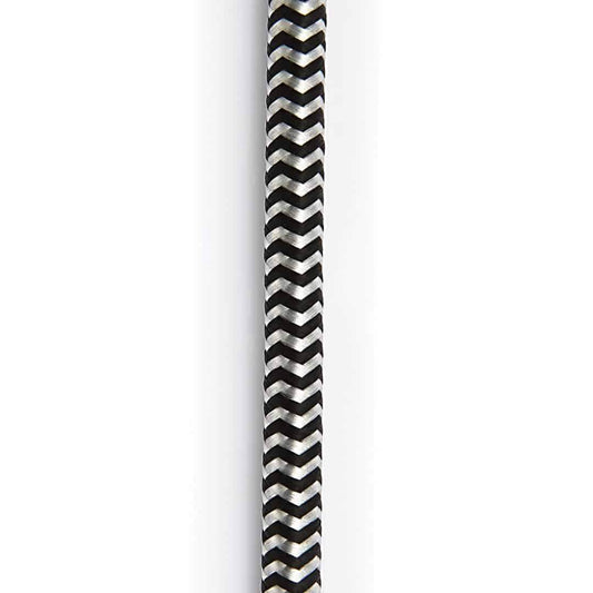 D'Addario Custom Series 15' Braided Instrument Cable in Grey