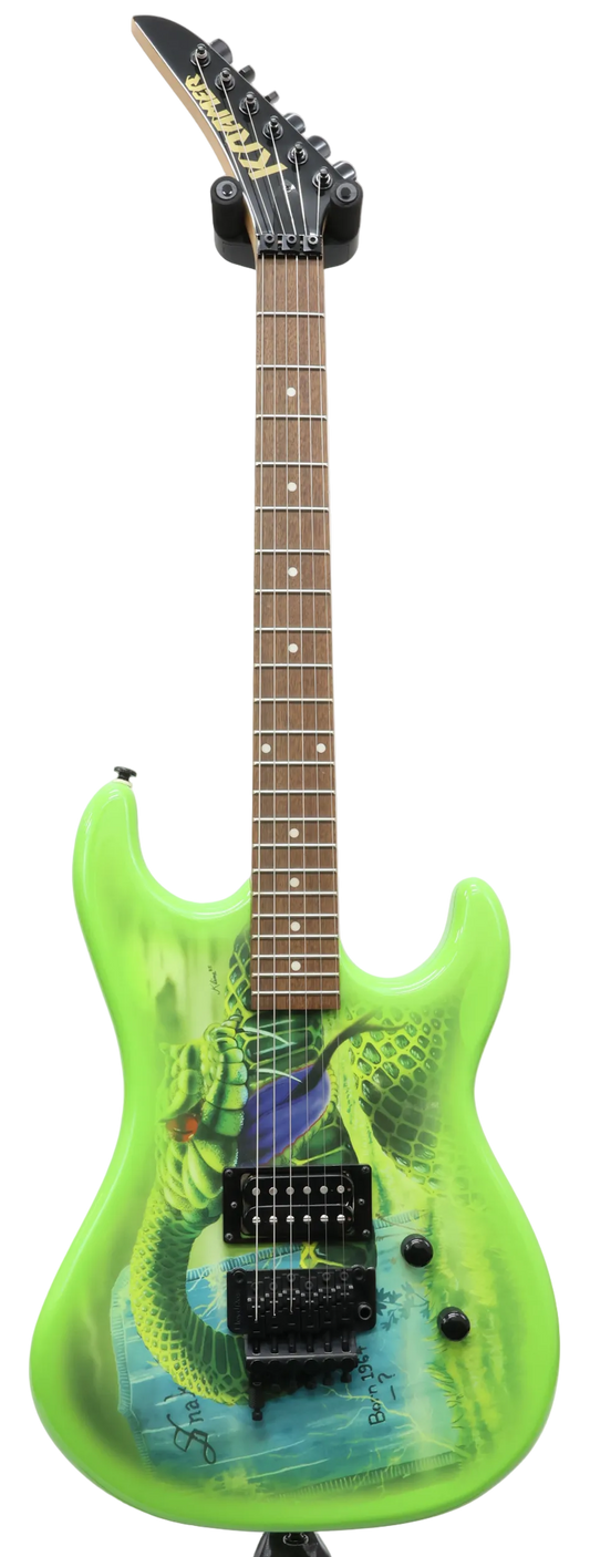 Kramer Snake Sabo Baretta (2022) Electric Guitar in Snake Green (Second Hand)