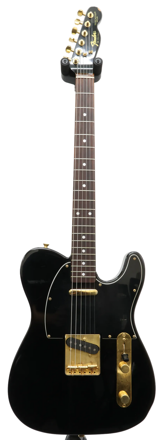 Fender Made in Japan Telecaster TLG80-70 Gold Hardware RW Fingerboard (1993-94) in Black (Second Hand)