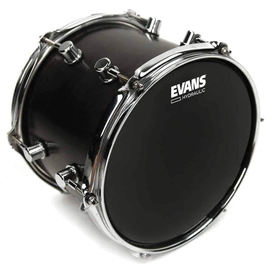 Evans Hydraulic 15" Black Tom Drum Head