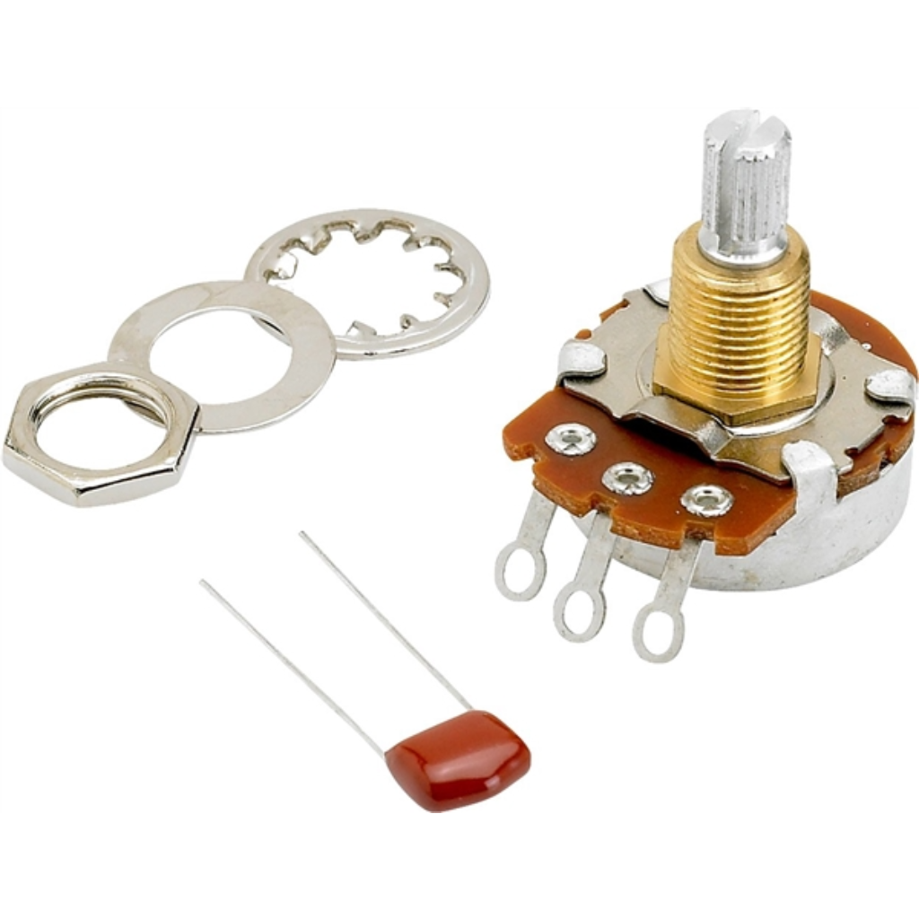 Fender 500K Split Shaft Potentiometer Volume Or Tone