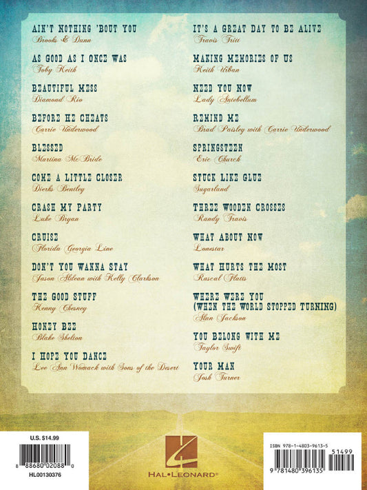 Country Hits For Ukulele