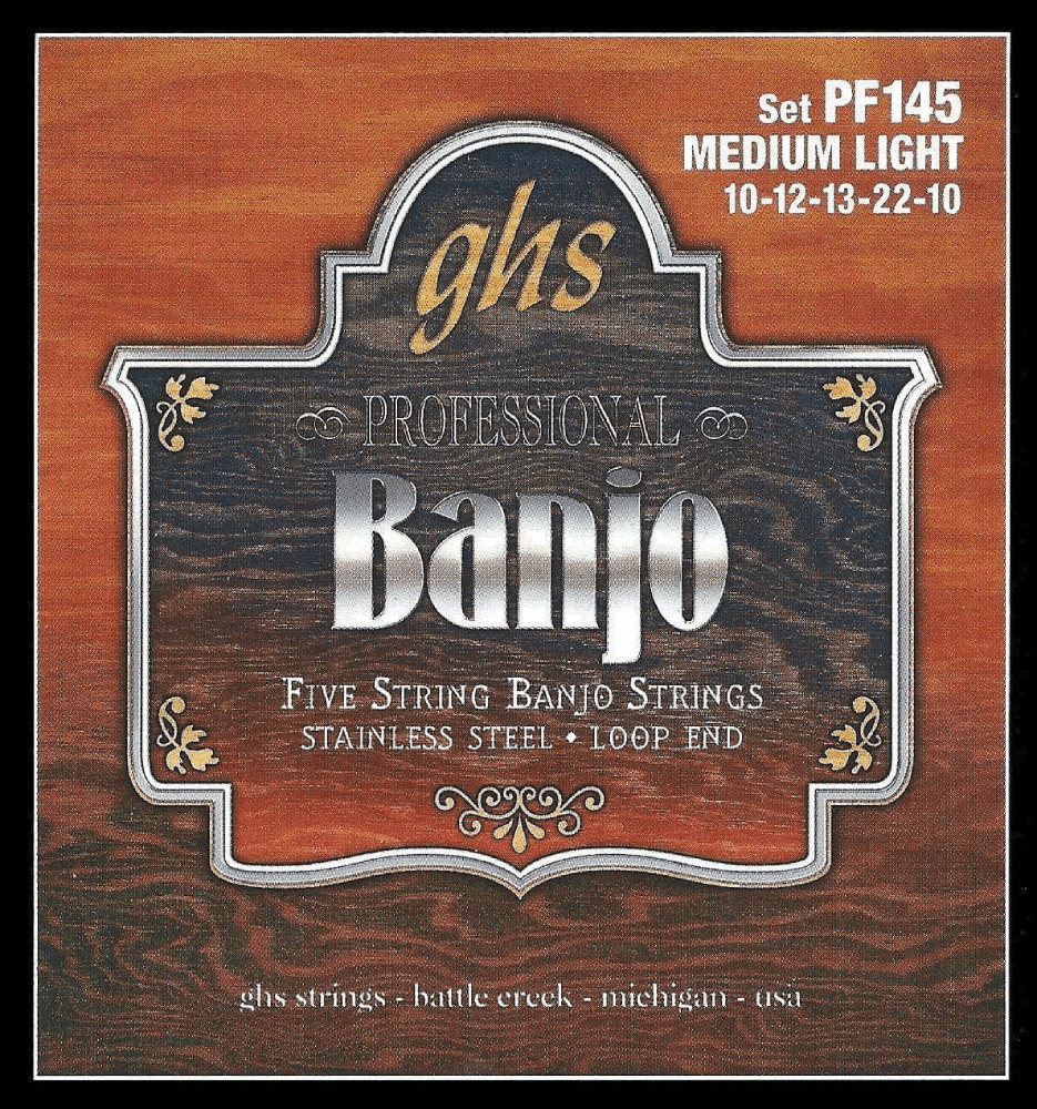 GHS PF145 5 String Banjo 10-22/10