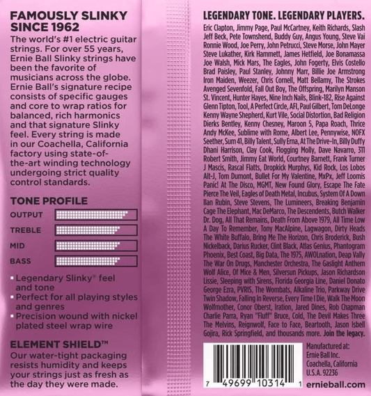 Ernie Ball Mega Slinky Nickel Wound Electric Guitar Strings 10.5-48 Gauge
