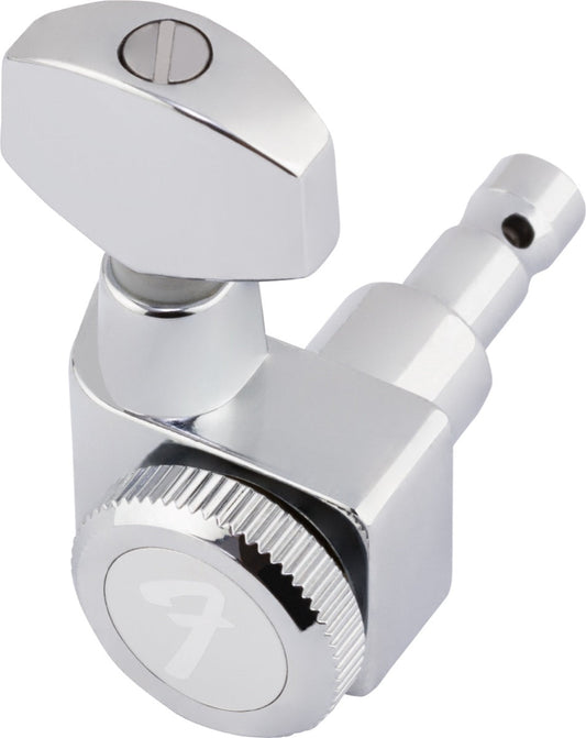 Fender Locking Stratocaster Telecaster Staggered Tuning Machines Sets in Polished Chrome