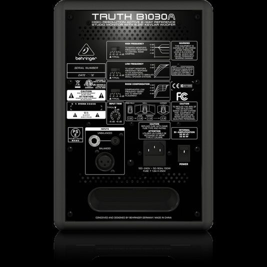 Behringer Truth B1030A Single 5" Studio Monitor