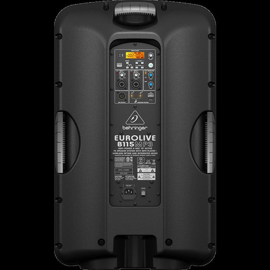 Behringer B115MP3 Active 2 way 15" PA Speaker