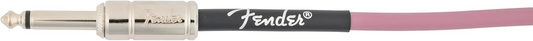 Fender Contour™ Series 30' Coil Instrument Cable in Burgundy Mist