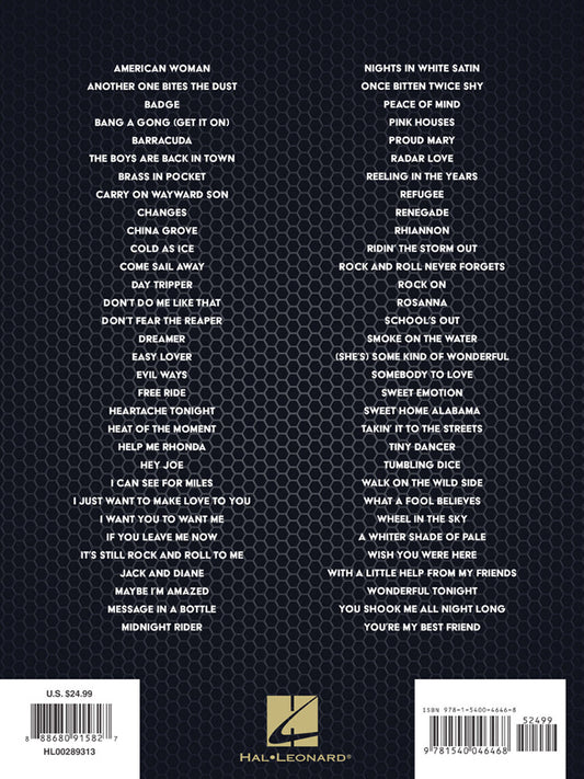 The Best Classic Rock Songs Ever 3rd Edition PVG