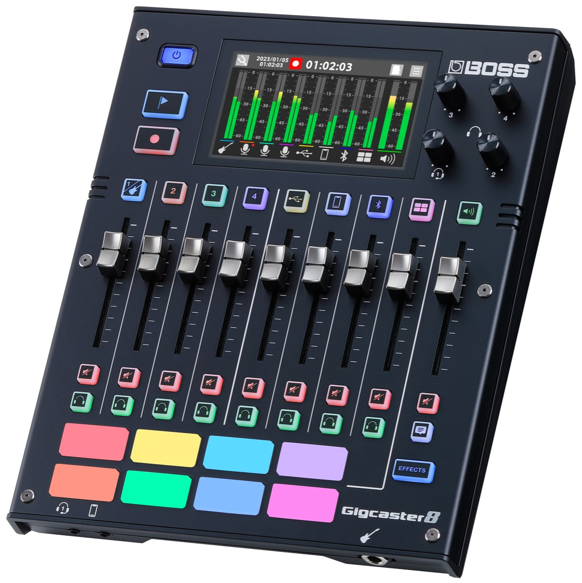 BOSS Gigcaster 8 Audio Streaming Mixer