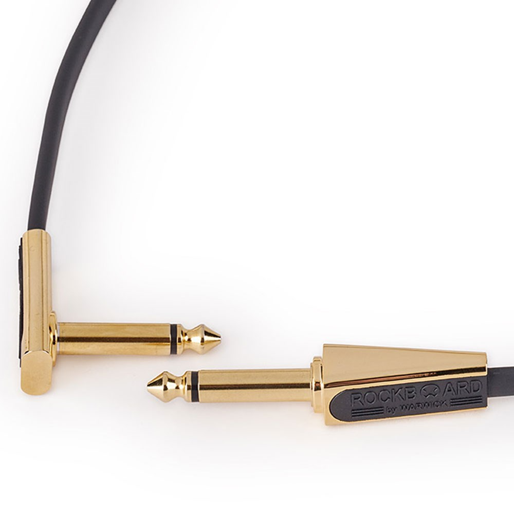 Warwick RockBoard 40cm Gold Flat Looper Switcher Connector Cable
