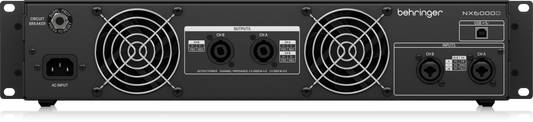 Behringer NX6000D 6000W Power Amplifier