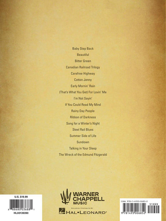 Best Of Gordon Lightfoot PVG