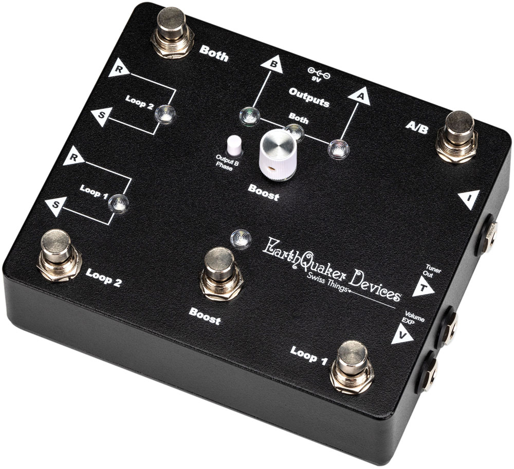 EarthQuaker Devices Swiss Things Pedalboard Reconciler Pedal