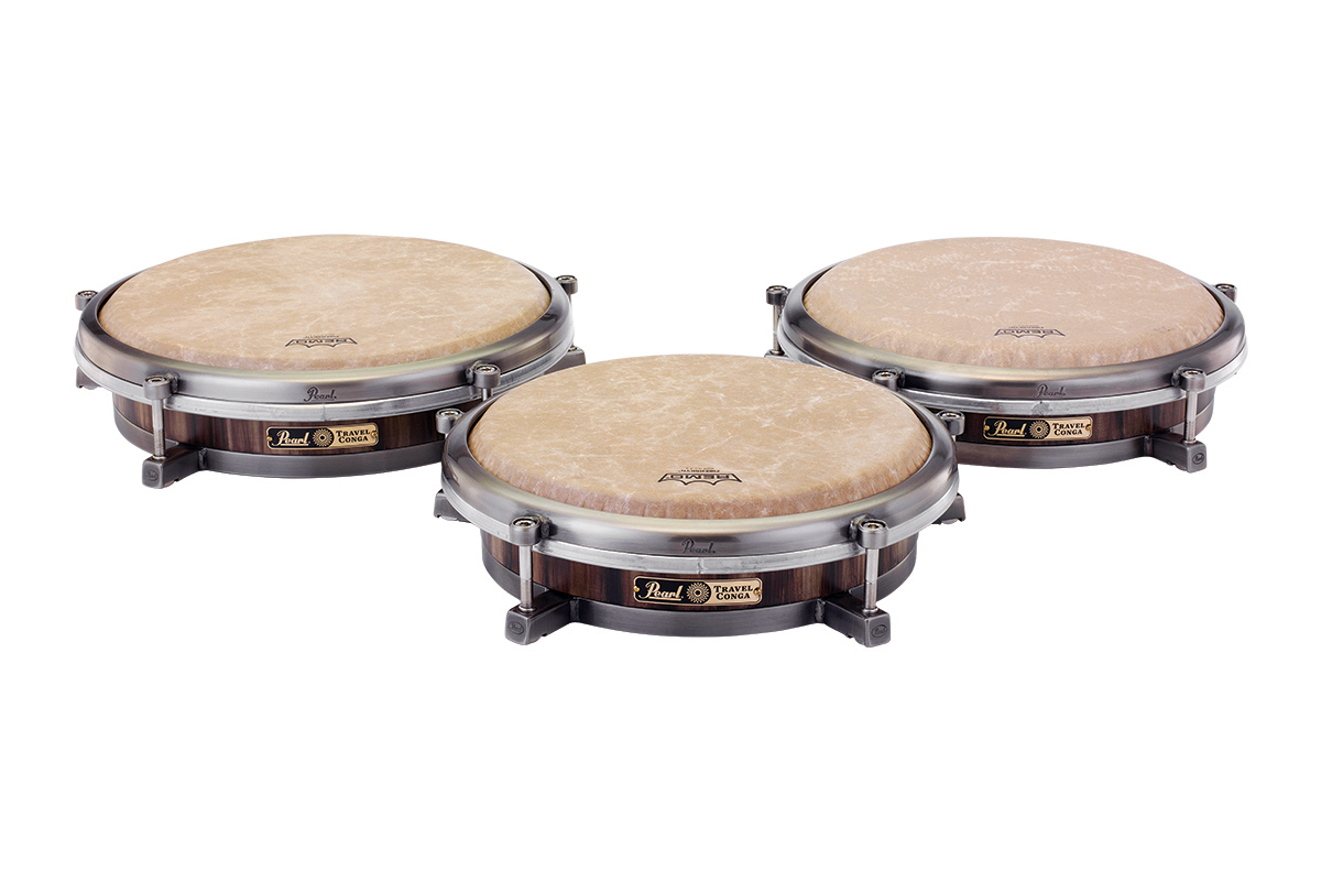 Pearl PTC1175N Percussion Travel 11.75" Conga in Caramel Brown