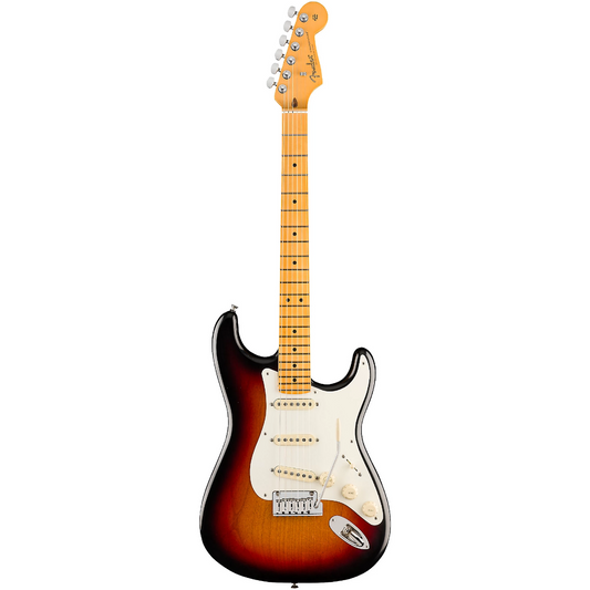 Fender American Ultra Luxe Vintage '50s Stratocaster Electric Guitar, Maple Fingerboard in 3 Color Sunburst