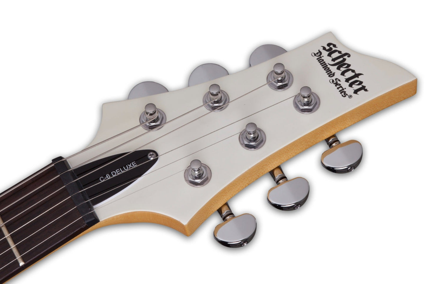 Schecter C 6 Deluxe in Satin White