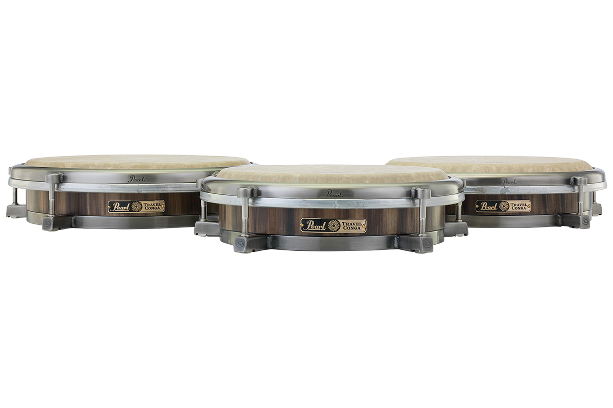 Pearl PTC1100N Percussion Travel 11" Conga in Caramel Brown