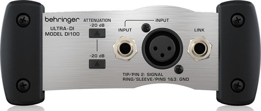 Behringer DI100 Ultra DI Active DI BOX