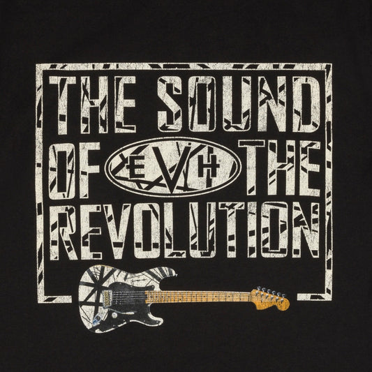 EVH Revolution XL Size Tee Shirt in Black