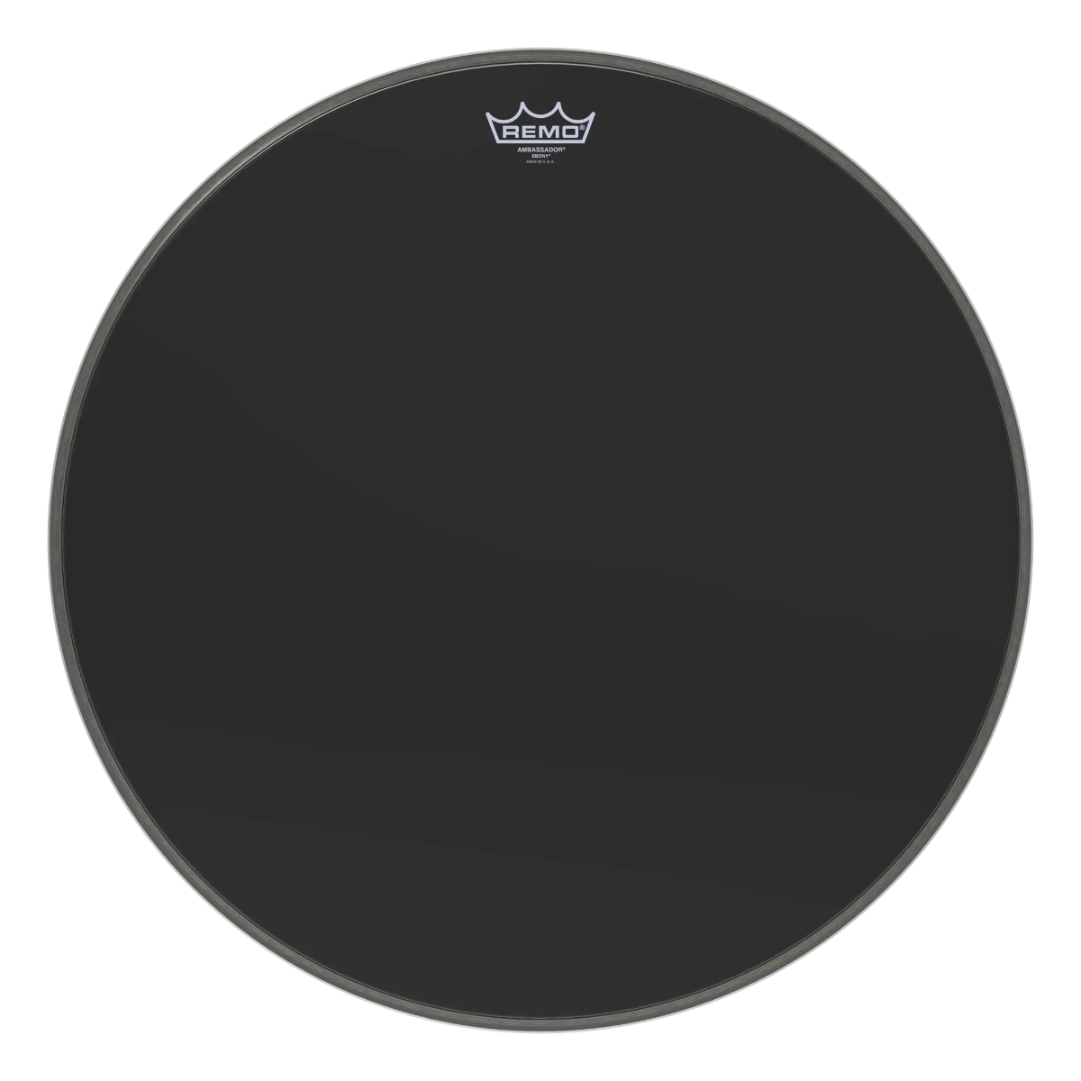 Remo Ambassador Ebony 22" Bass Drumhead