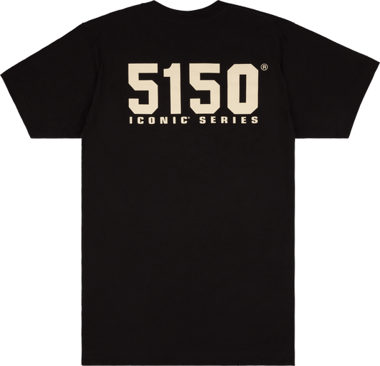 EVH 5150 Iconic L Size Tee Shirt in Black