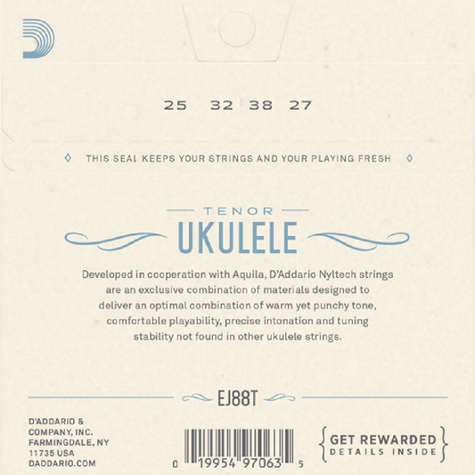 DAddario EJ88T Nyltech Tenor Ukulele Strings