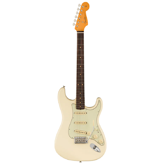 Fender American Vintage II 1961 Stratocaster, Rosewood Fingerboard in Olympic White