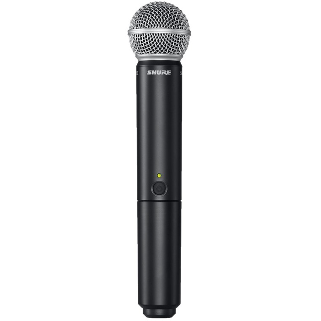 Shure Wireless Dual Handheld System 2 x BLX2SM58 Mic & BLX88 RX Auto Setup 662-686MHz