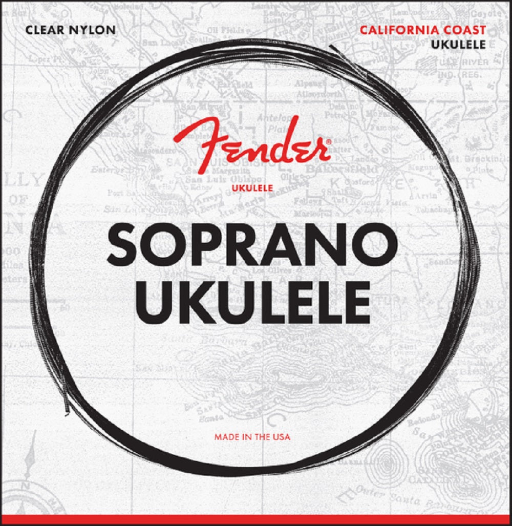 Fender California Coast Soprano Ukulele Strings