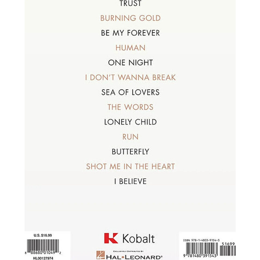 Christina Perri Head or Heart PVG