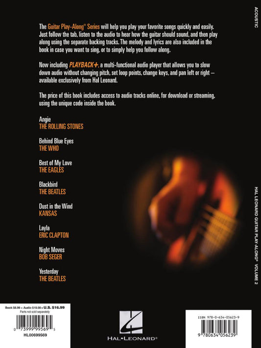 Acoustic Guitar Play Along Volume 2 Bk/Ola