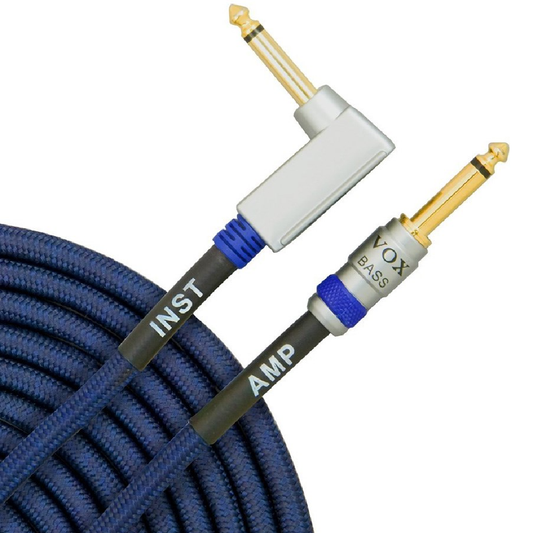 VOX VBC19 6M BASS CABLE in BLUE