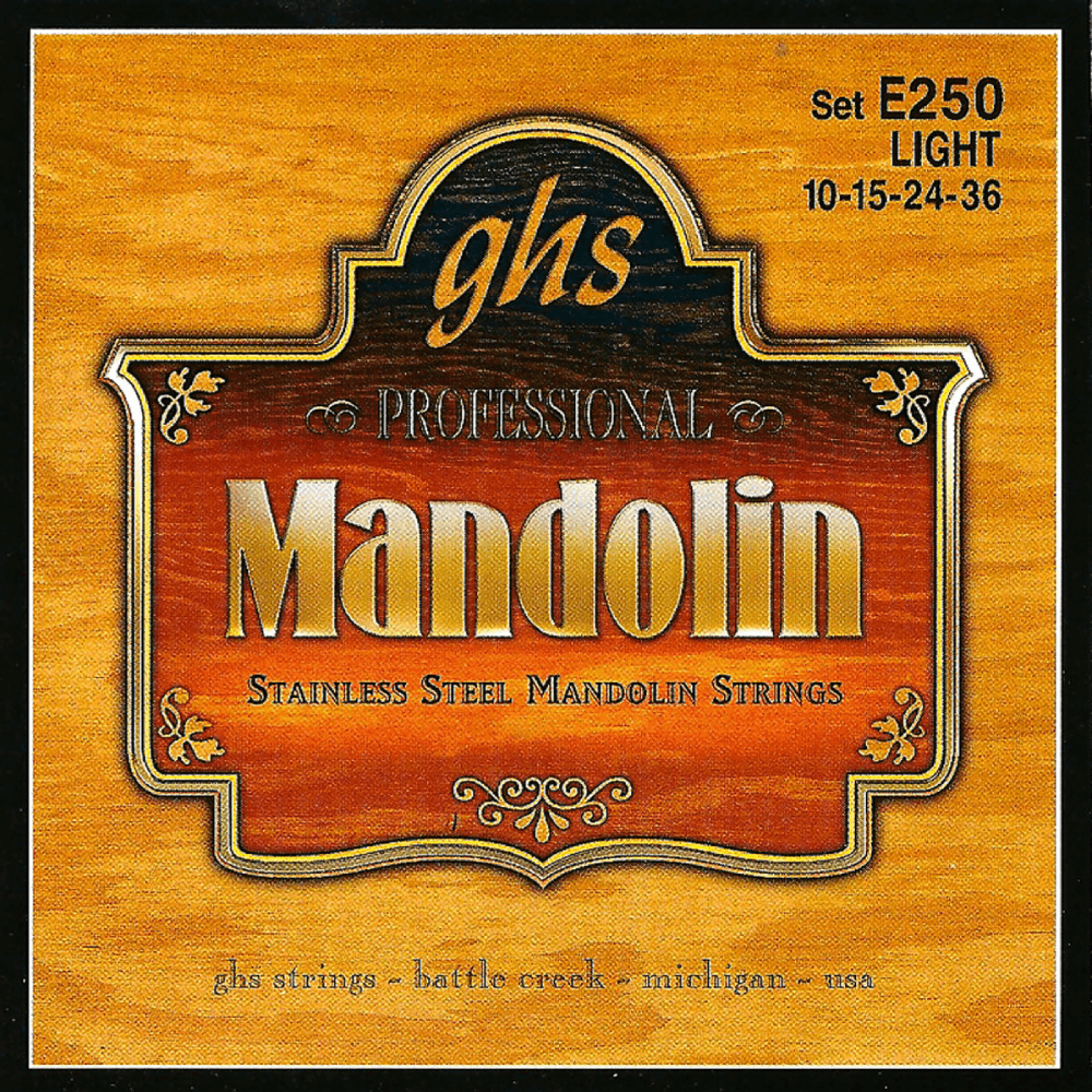GHS E250 Stainless Steel Mandolin 10-36