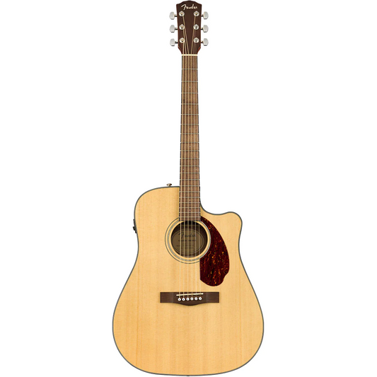 Fender CD 140SCE Acoustic Electric Guitar, Walnut Fingerboard in Natural