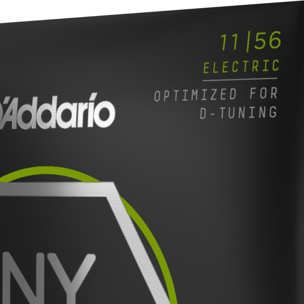 D'Addario NYXL1156 Nickel Wound Electric Guitar Strings Medium Top Extra Heavy Bottom 11-56 Gauge