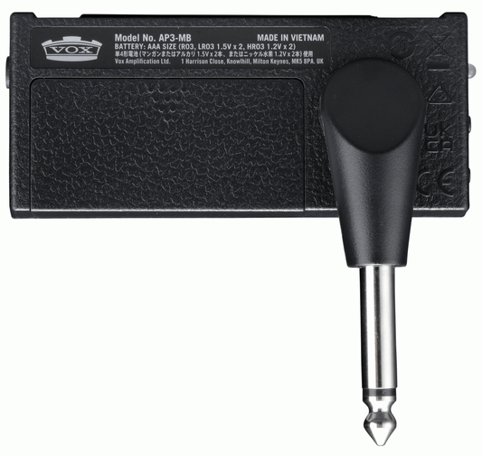 Vox Amplug3 Modern Bass Headphone Amplifier