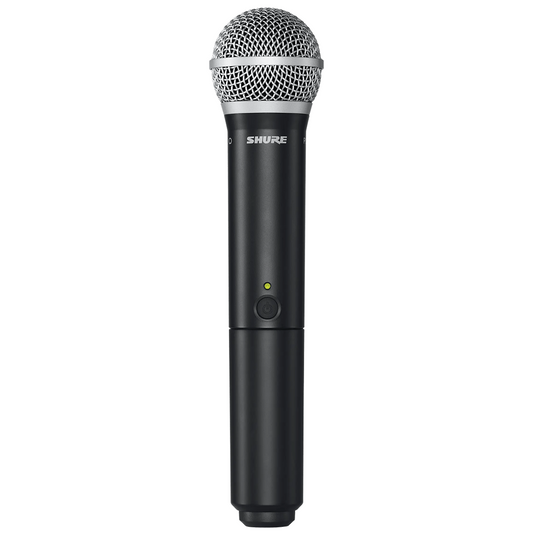 Shure Wireless Dual Mic System BLX1 Tx; PGA31 & BLX2PG58 Mic; BLX88 RX; Auto Setup 614-638MHz