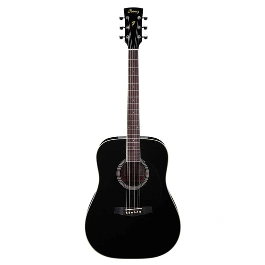 Ibanez PF15 Acoustic Guitar in Black High Gloss