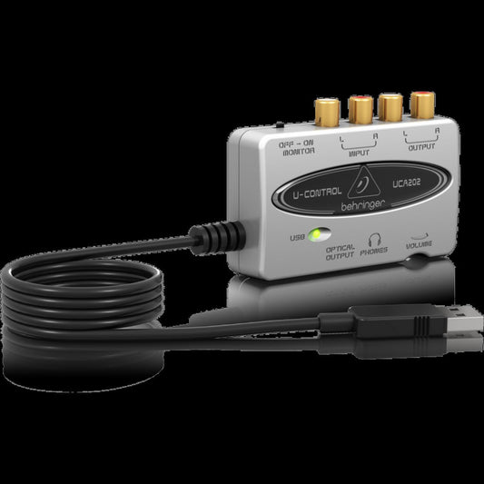 Behringer U Control UCA202 2 In/2 Out USB Audio Interface