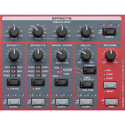 Nord Electro 6D 73 Note Semi Weighted Waterfall Keyboard