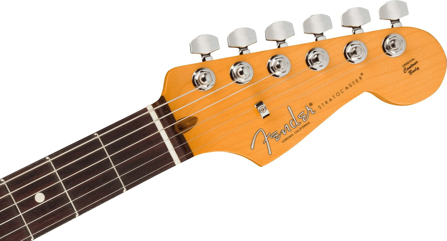 Fender American Professional II Stratocaster, Rosewood Fingerboard in Miami Blue