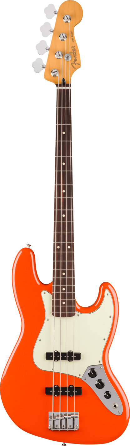 Fender Player II Jazz Bass, Rosewood Fingerboard in Rallye Orange