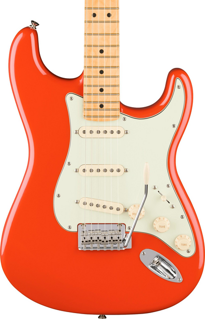 Fender Player II Stratocaster Electric Guitar, Maple Fingerboard in Rallye Orange