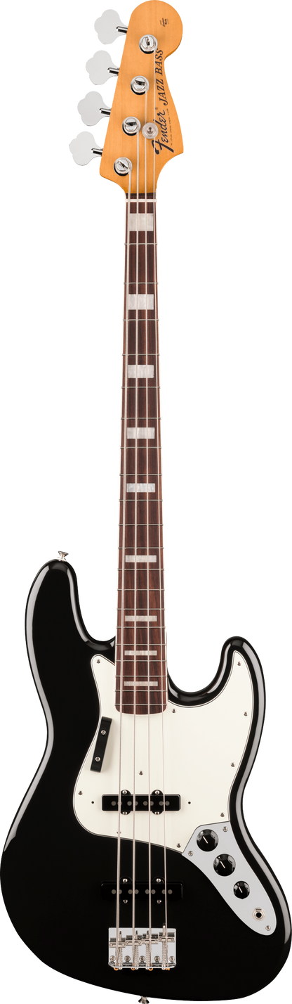 Fender Vintera III Early '70s Jazz Bass Guitar, Rosewood Fingerboard in Black