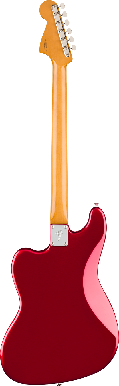 Fender Vintera III Early '60s Bass VI Electric Guitar, Rosewood Fingerboard in Candy Apple Red