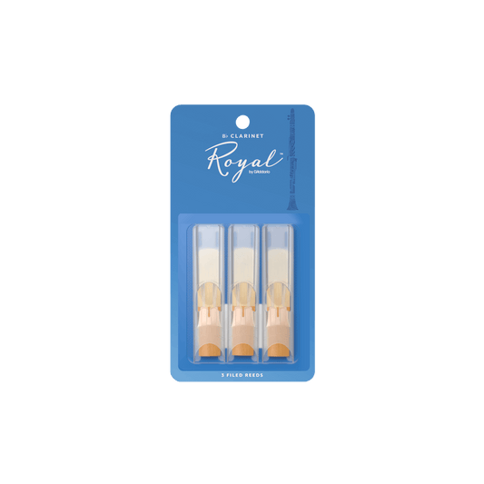 Royal By D'Addario Strength 2.0 3 Pack Bb Clarinet Reeds
