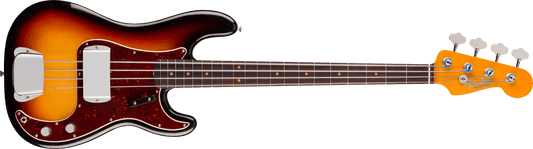 Fender James Jamerson 1962 Precision Bass, Rosewood Fingerboard in 3-Tone Sunburst