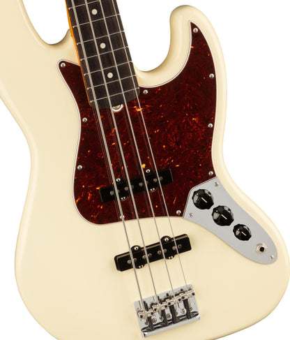 Fender American Professional II Jazz Bass, Rosewood Fingerboard in Olympic White