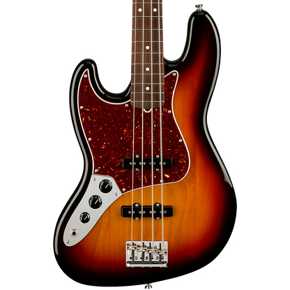 Fender American Professional II Jazz Bass Left-Hand, Rosewood Fingerboard in 3 Color Sunburst